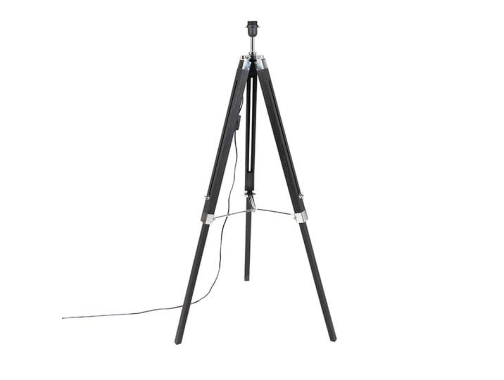 Lampadaire noir sans abat-jour - Tripod