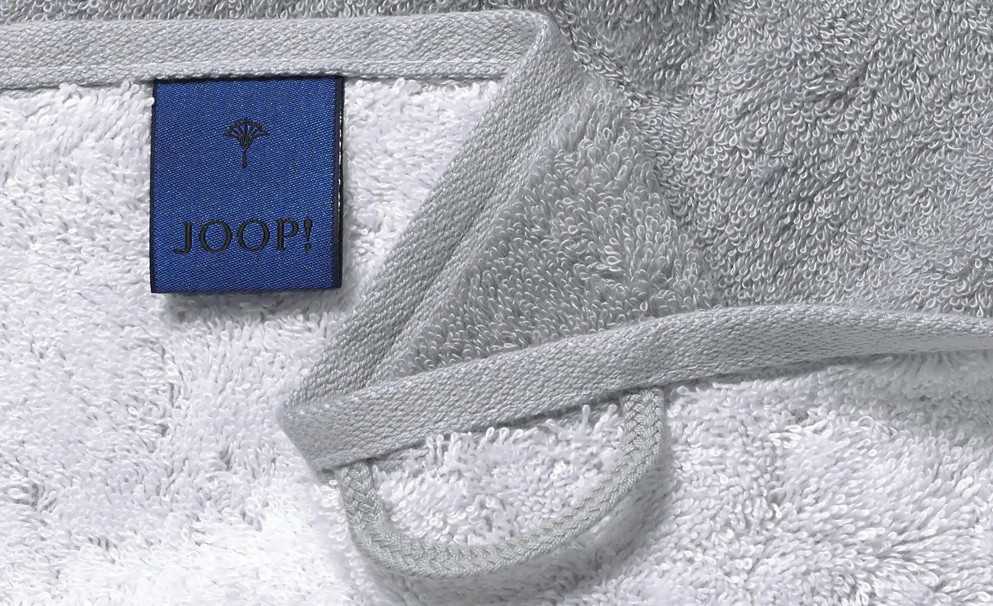 Handtuch  JOOP! 1600 Classic Doubleface ¦ grau ¦ Maße (cm): B: 50
