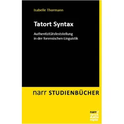 Thormann:Tatort Syntax, Fachbücher von Isabelle Thormann