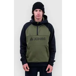 Jones Snowboards Rec Riding Fleecejacke moss green Gr. S