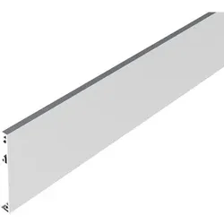 OT-Clipsblende, für Laufprofil, 2500mm, silber eloxiert