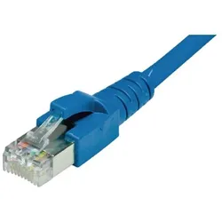 Dätwyler Patchkabel: S/FTP, 15m, blau (S/FTP, CAT6a, 15 m), Netzwerkkabel