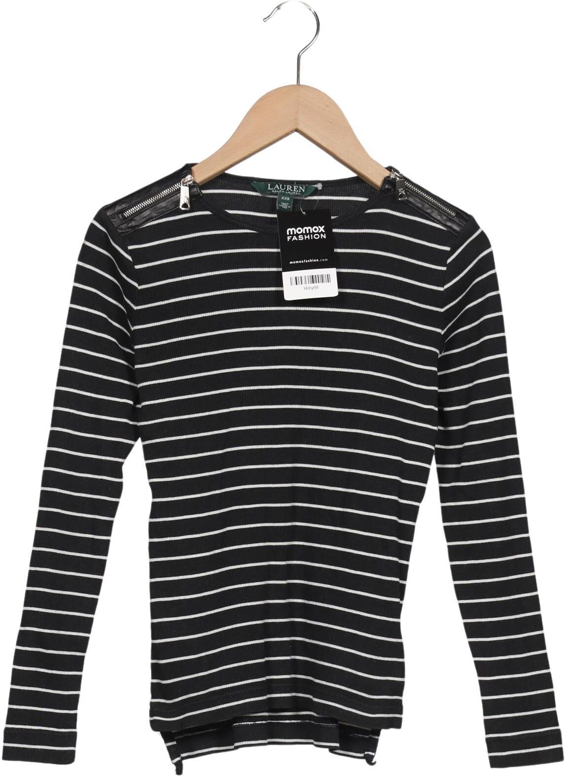 Lauren Ralph Lauren Damen Pullover, Schwarz, Gr. Xxs, Baumwolle - Second Hand