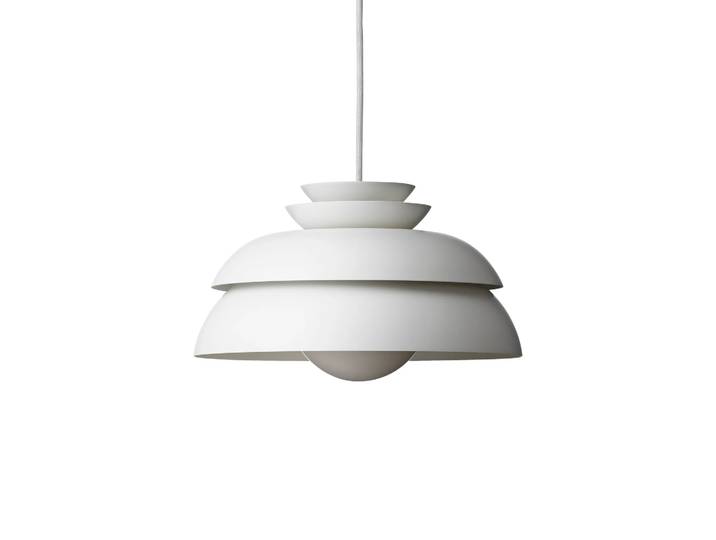 Fritz Hansen Lampe à suspension Concert blanc P1