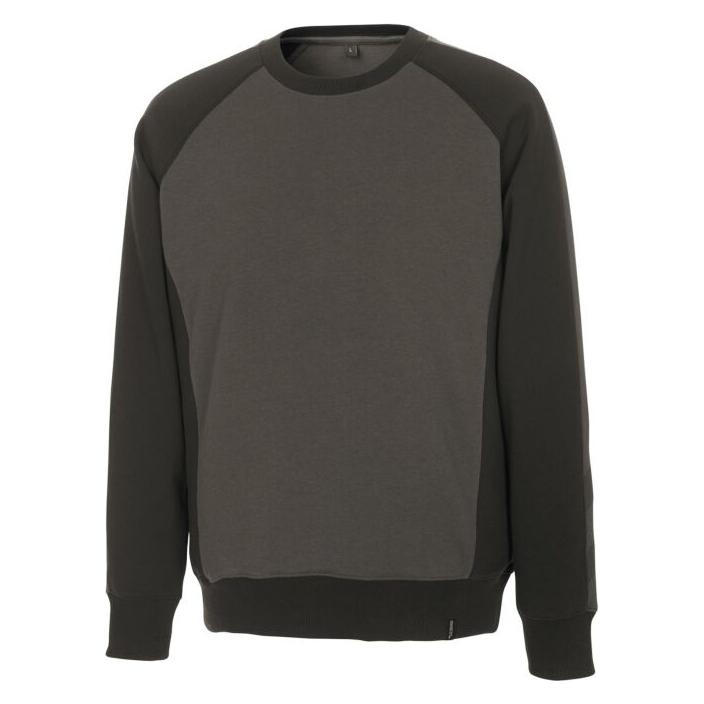 Mascot 50570 Unisex Sweatshirt, Polyester Baumwolle Schwarz/Grau, Grösse XS (XS) (50570-962-1809 XS)