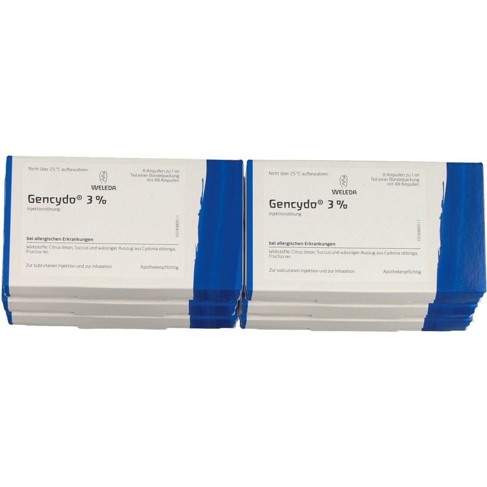 Gencydo 3% Injektionslösung 48x1 ml