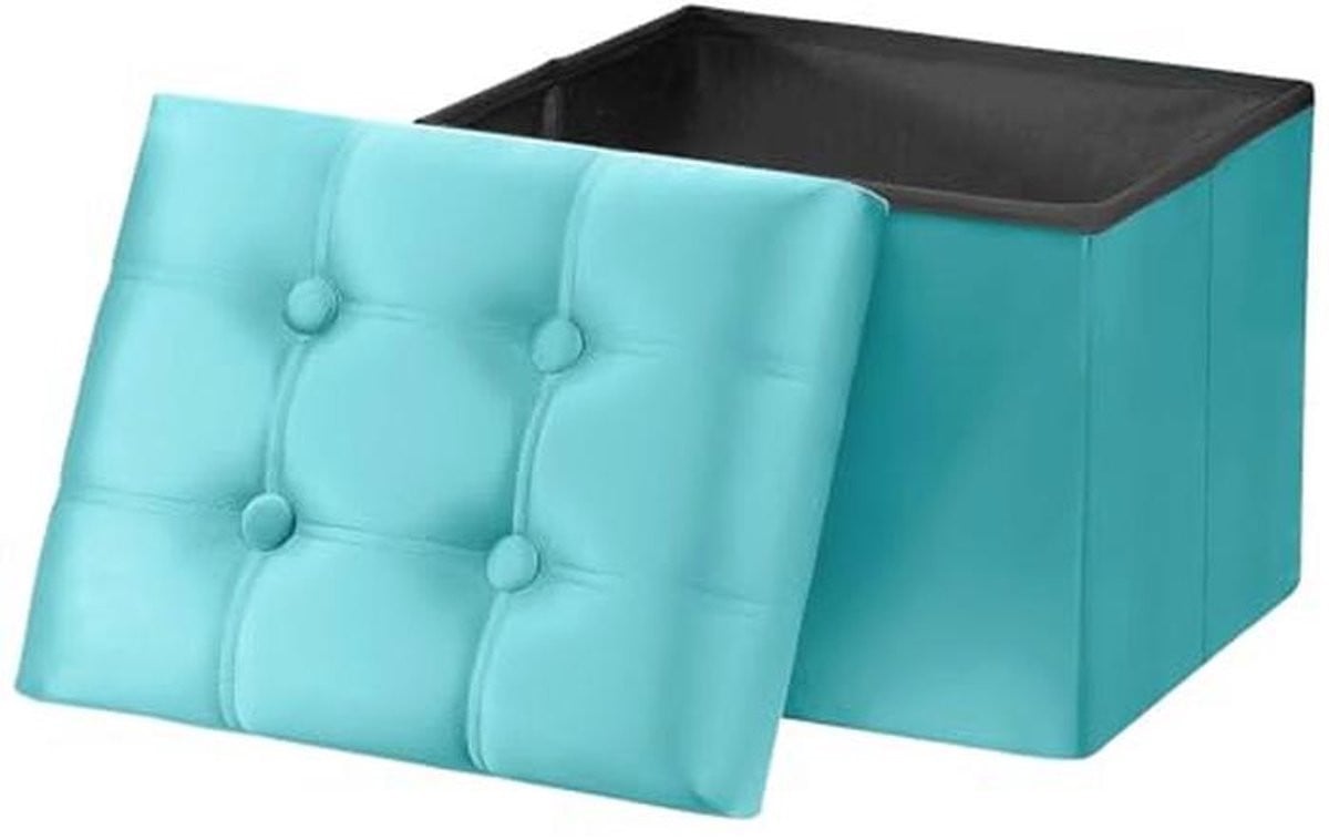Merkloze Fluwelen Poef voor Volwassenen in Soft Body Design