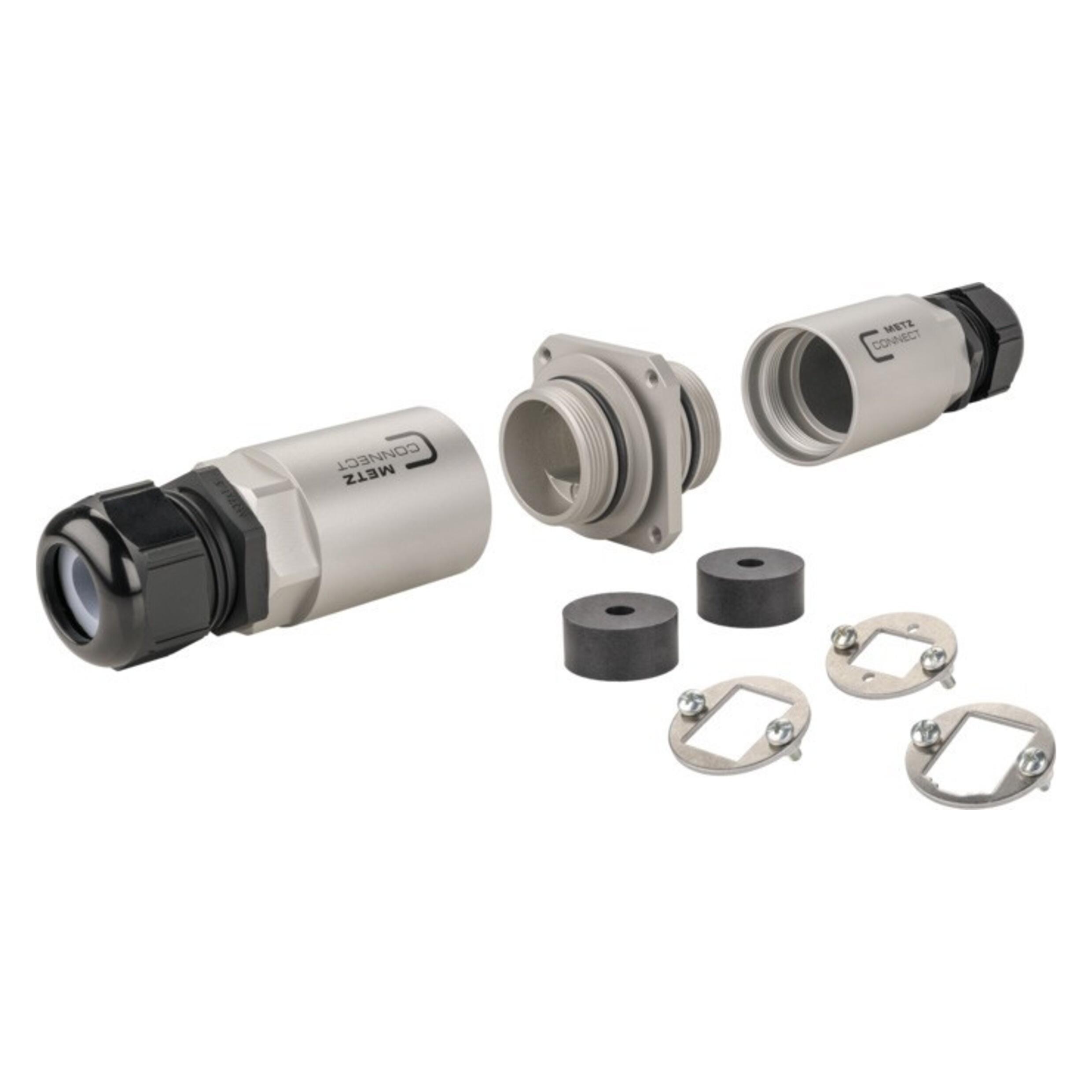 Metz Connect IP69k Schutzgehäuse Set zur freien Verlegung (14040000-E)