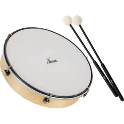 XDrum HTM-10K 10" Handtrommel mit Schlägel Set