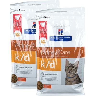 Prescription Diet k/d Feline Nierengesundheit 2x1,5 kg Pellets