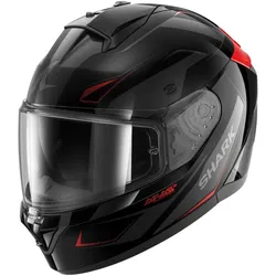 Shark Ridill 2 Mekarium, Integralhelm - Schwarz/Grau/Rot - L