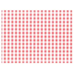 PAPSTAR 100 Tischsets, Papier 30 cm x 40 cm rot "Vichy Karo"