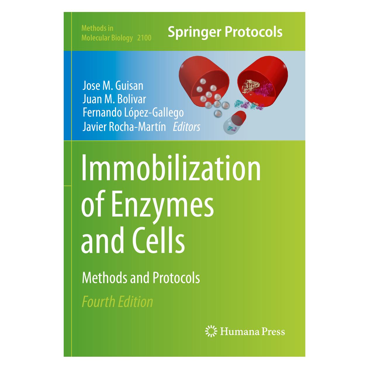 Springer Immobilization of Enzymes and Cells (Englisch, Softcover, Fernando López-Gallego, Javier Rocha-Martín, Jose M. Guisan, Juan M. Bolivar) (56174062)