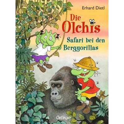 Safari bei den Berggorillas / Die Olchis-Kinderroman Band 8, Gebundene Ausgabe von Erhard Dietl, Verlag Friedrich Oetinger GmbH