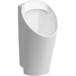 Absaugeurinal LEMA 420x350x730, spülrandlos, Wasserzulauf innen mit elektronischer Steuerung Netzbetrieb (230V) mit Bluetooth weiß