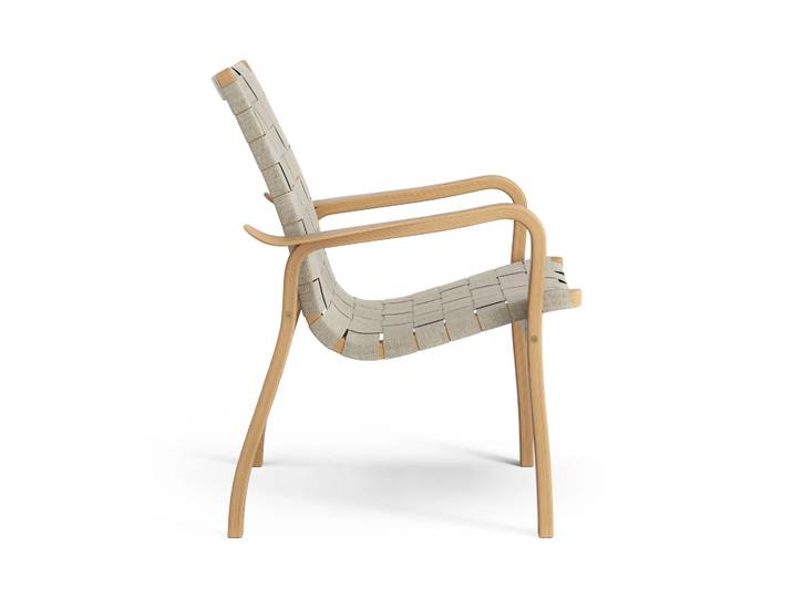 Swedese Fauteuil bas Primo chêne huilé Nature