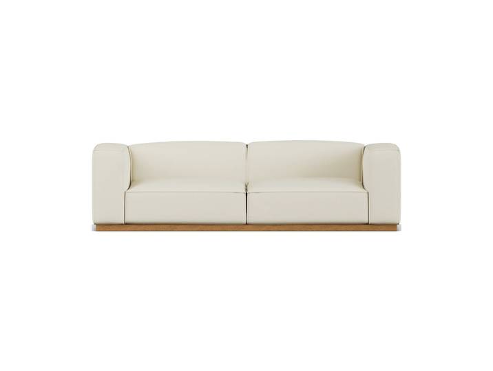 1898 Bergsdal Sofa Oslo nature 1540-Eiche gebeizte Esche, 3-sitzig