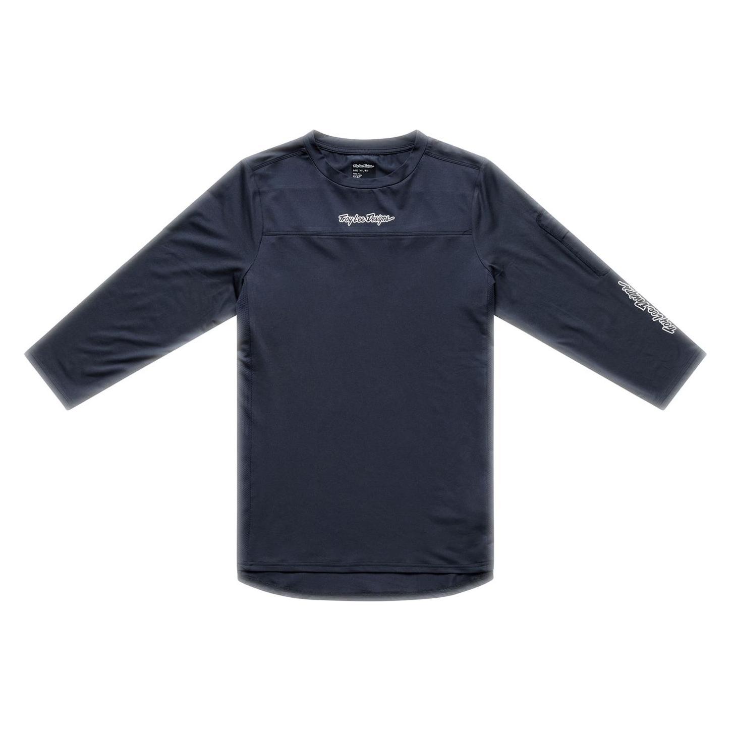 Troy Lee Designs Ruckus Ride 3/4 Tee, Mono, carbon, S (S) (66558929)