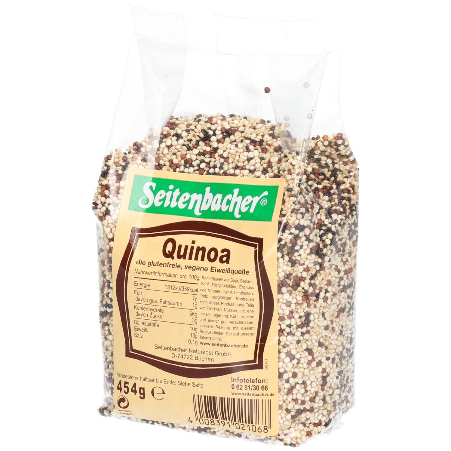 Seitenbacher Quinoa 454 g Kerne