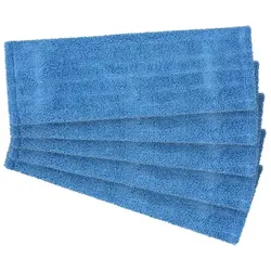 Wischset mit 5 Microfasermöppen 40 cm 5 x Microfasermopp 40 cm