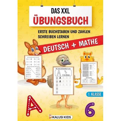 Das XXL Übungsbuch 1. Klasse, Taschenbuch von Kalusi Kids, Bookmundo, 978-94-037-1363-2