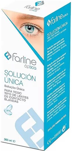 Farline Solución Única para Lentes de Contacto 360ml