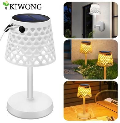 Uplifted Finds 3 Way Installation Solar Table & Wall Lamp   Modern IP65 Waterproof Cordless Desk Light For Bedroom & Garden 3 Way Installation Solar Table & Wall Lamp   Modern IP65 Waterproof Cordless Desk Light For Bedroom & Garden