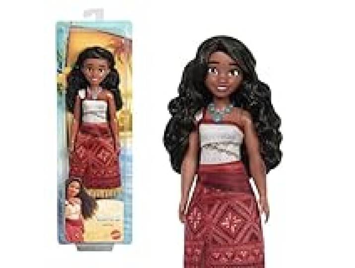 Mattel Disney Vaiana 2 Poupée Fashion à Look Signature Poupée articulée avec tenue amovible avec collier et bracelet. Inspirée du film Disney Vaiana 2, JBT56