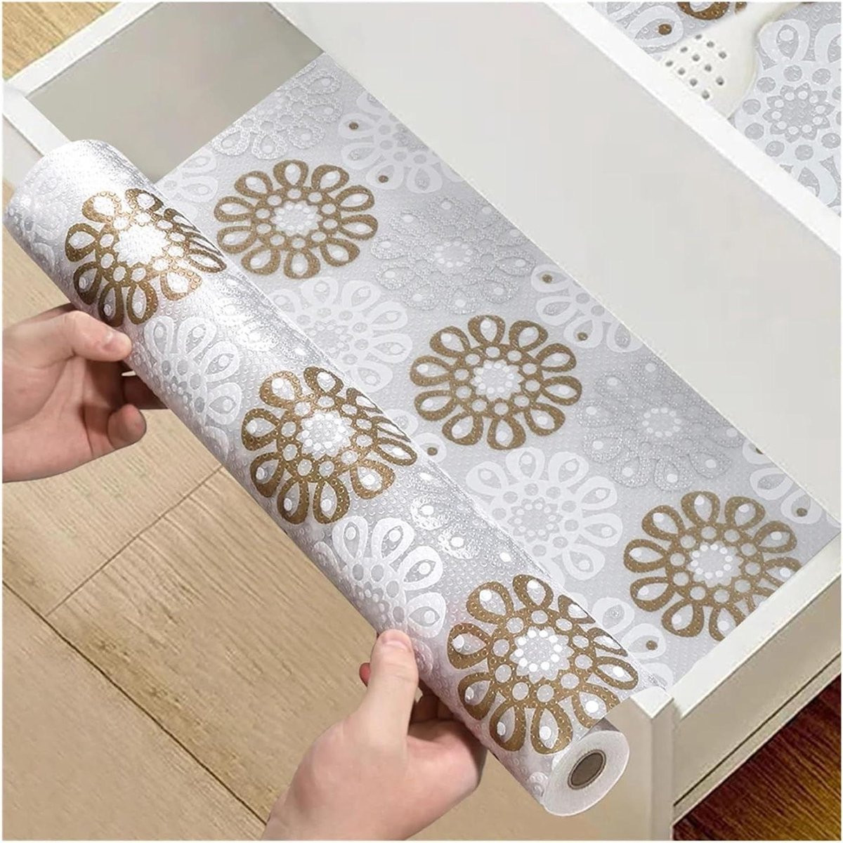 Keukenlade Inlegvellen - Plankvoering Mat voor Meubelbescherming - 30 x 150 cm