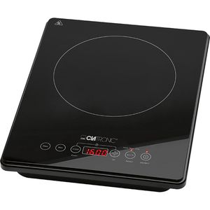 Clatronic Kochplatte EKI 3569, Induktions-Einzelkochplatte, 2000 Watt, schwarz