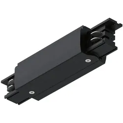 Paulmann Zubehör für ProRail3 3-Phasen-Stromschiene - Mitteleinspeiser, 230V, Metall / Kunststoff, Schwarz PAUL-91366