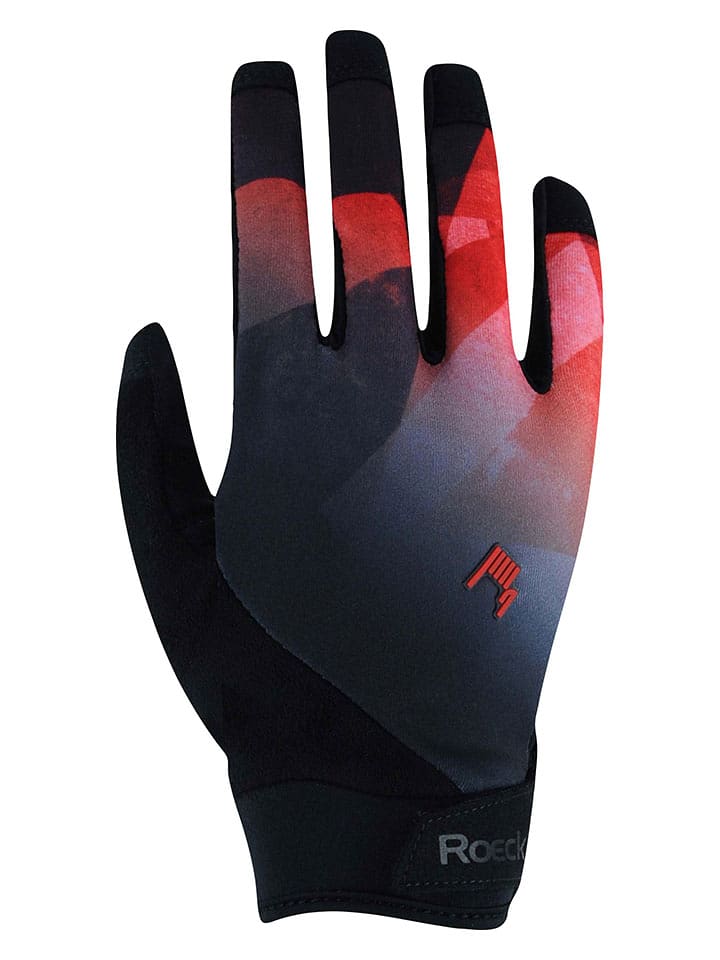Roeckl SPORTS Fahrradhandschuhe "Montan" in Schwarz/ Rot - 7