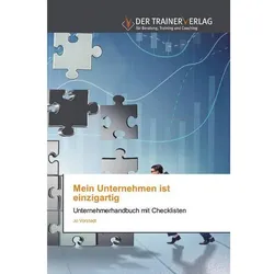 Mein Unternehmen ist einzigartig, Ratgeber von Jo Vorstadt