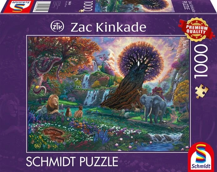 Schmidt Spiele Zac Kinkade: Der Garten Eden (1000 Teile)