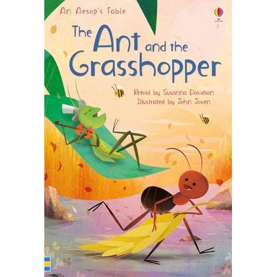 The Ant and the Grasshopper, Gebundene Ausgabe von Susanna Davidson, Usborne, 978-1-4749-5656-7