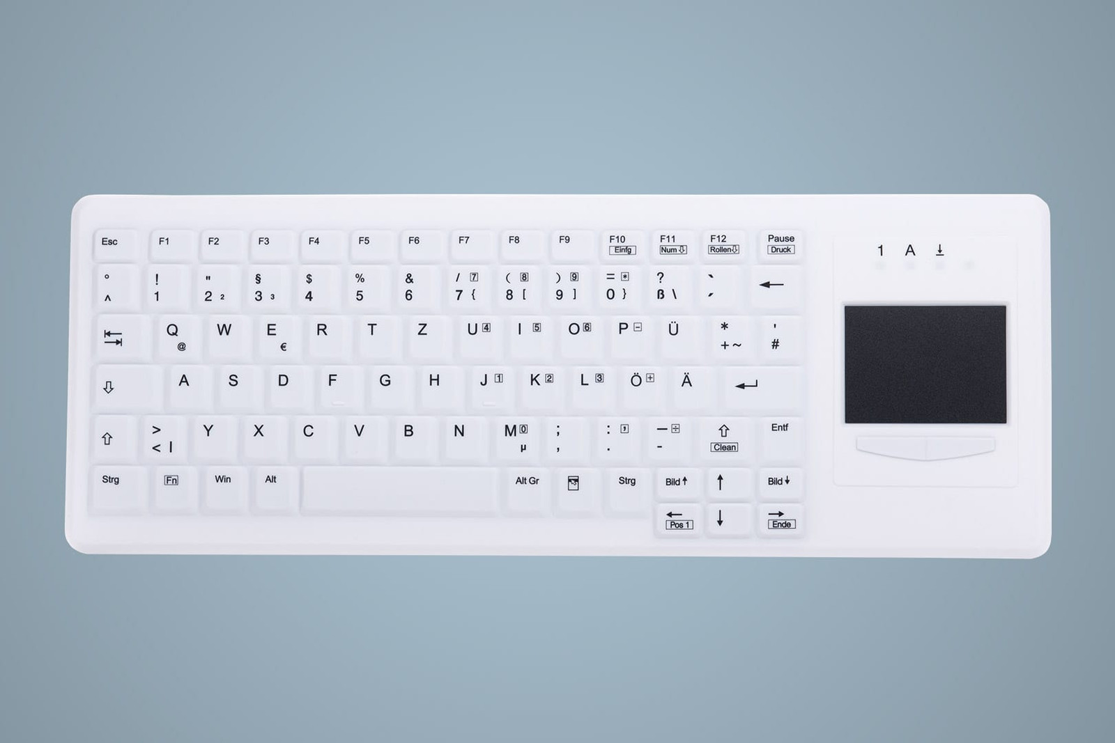 Contour Cherry Aktive Key Draadloos Hygiënisch Compact Aanraakscherm-toetsenbord
