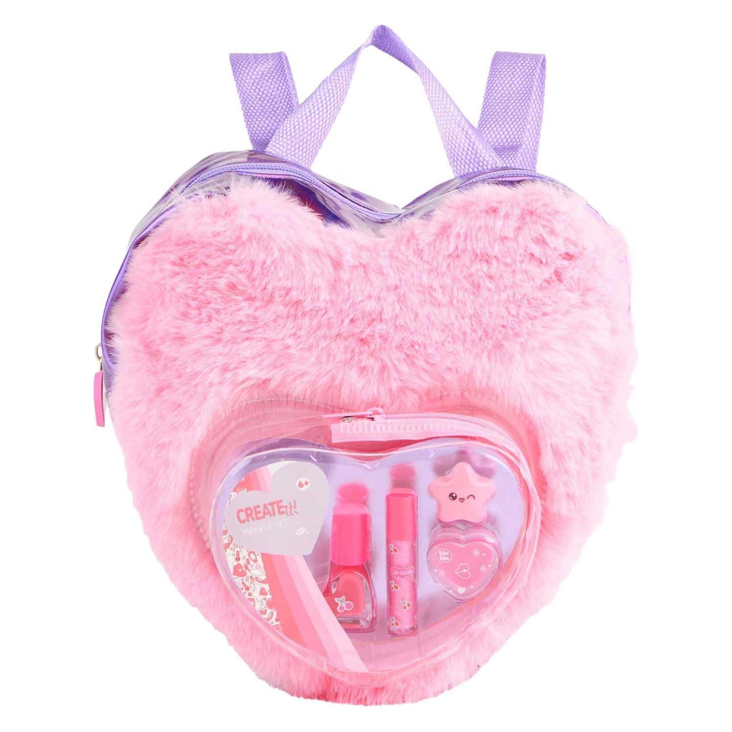Canenco Create It! Beauty Make-up-Set in Fluffy Rugtas Love Roze (77315590)