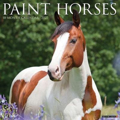 Paint Horses 2027 12 X 12 Wall Calendar