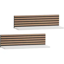 Tchibo - 2 Regale »Ryker« - 60x17,3x15,7cm - weiß -