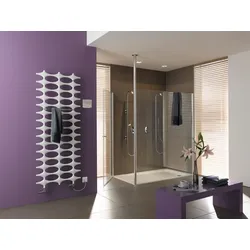 Kermi Ideos-V Badheizkörper Elektro-Zusatzbetrieb, weiß RAL 9016 seidenglanz, 1526x758x37 mm, links