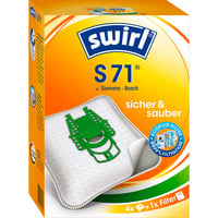 Staubsaugerbeutel S71 MicroPor 4 Beutel, 1 Abluftfilter
