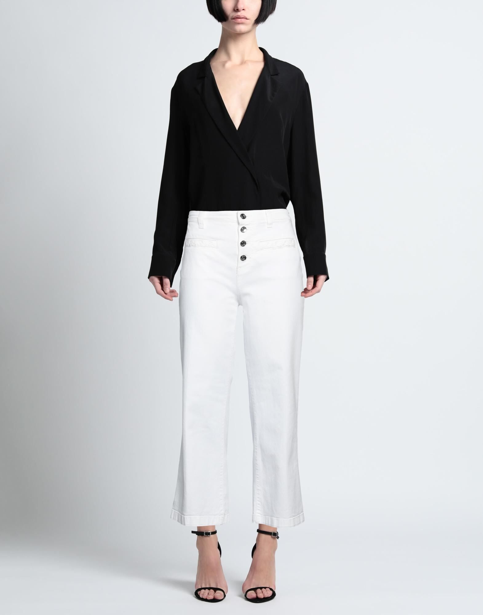 Liu •jo Pantalones vaqueros Mujer Blanco 24 Mujer