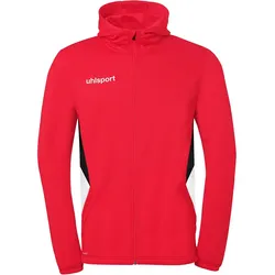 uhlsport Equipe 29 Multi Kapuzenjacke rot/weiß/schwarz 3XL