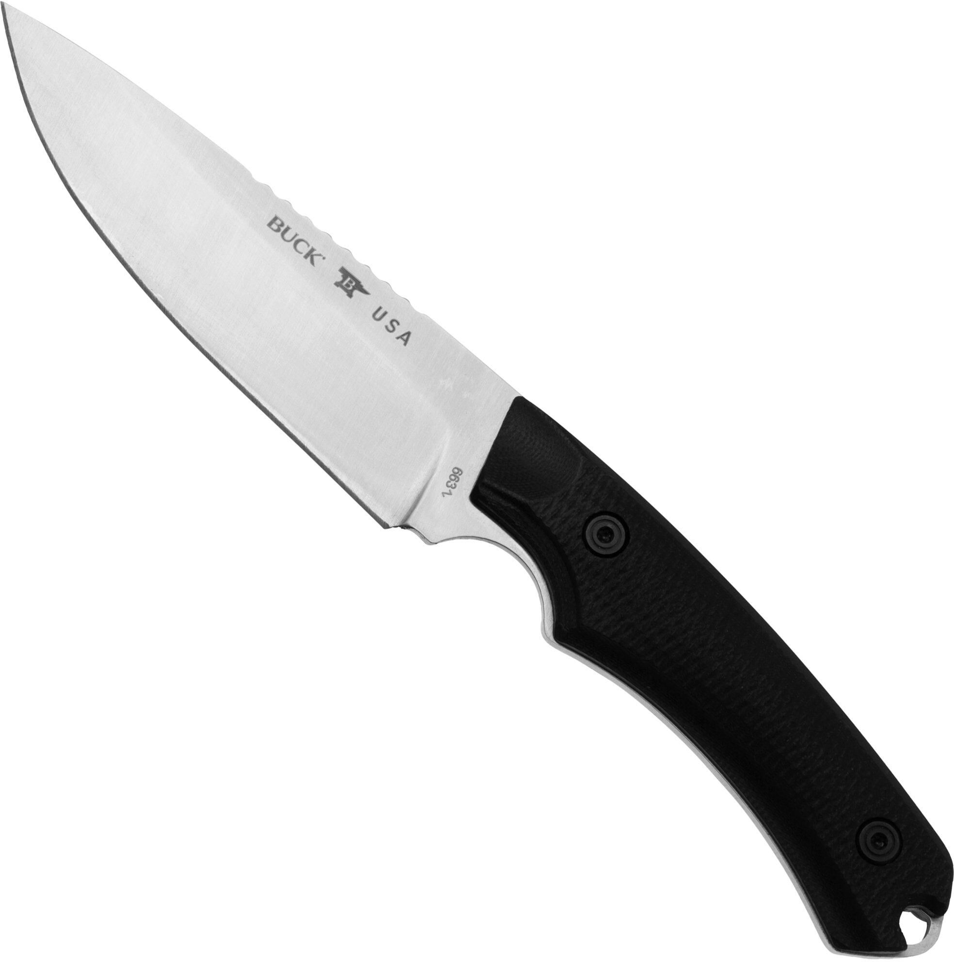 Buck Alpha Guide Elite 0663BKS Magnacut, Black G10, coltello fisso