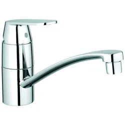 GROHE Eurosmart Cosmopolitan Einhand-Spültischarmatur, Ausladung 226mm, flach, für Vorfenster-Montage, schwenkbar, 31170000