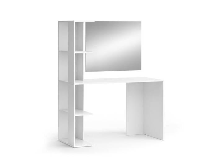 Coiffeuse avec miroir blanc 122.2x150cm