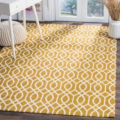SAFAVIEH Handmade Cedar Brook Channie Modern Cotton Rug