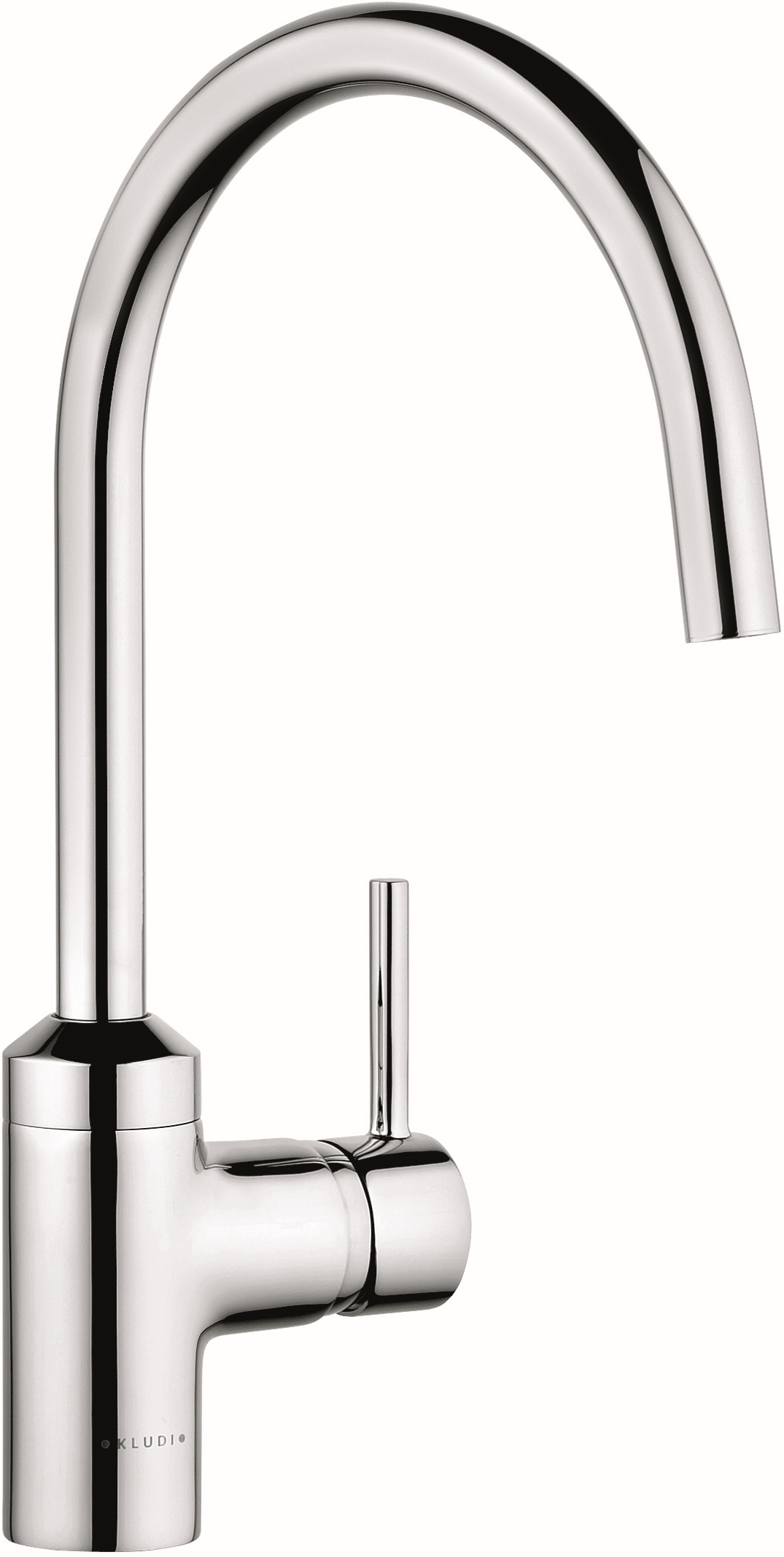 Kludi Bozz mitigeur évier 428030576 chrome, bec orientable