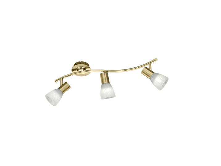 Trio Leuchten Strahler, Weiss, Metall, Glas, 10x19x55 cm, verstellbare Spotlights, Lampen & Leuchten, Innenbeleuchtung, Spots & Strahler, Deckenspots