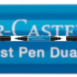Faber Castell Tuschestift PAP Dual Marker phthaloblau